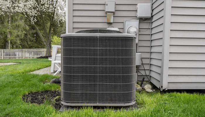 Heating and cooling system BTU comparison graphic.