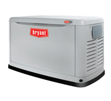 Bryant standby home generator