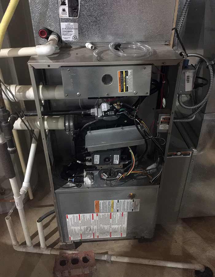 New air conditioner and heat pump installed by Bryant Heating & Cooling